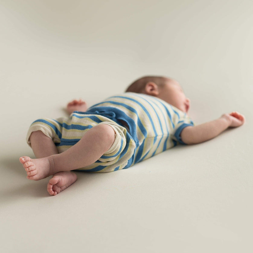 Newborn set | Zomer | Jeans striped