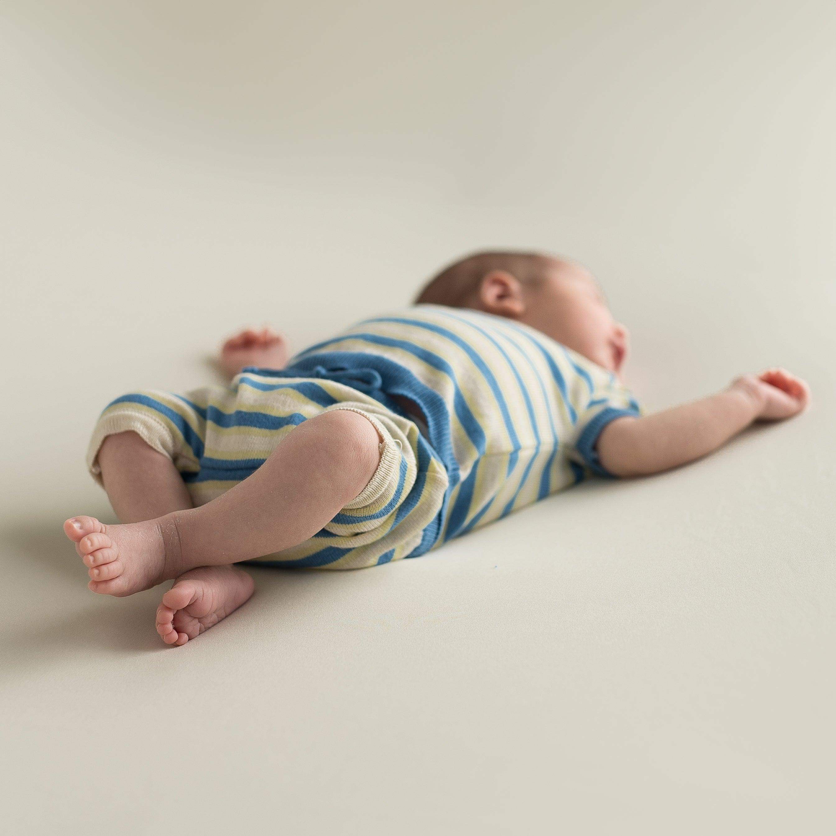 Newborn set | Zomer | Jeans striped